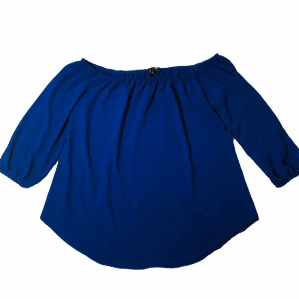 Moa long sleeve blue size L blouse
